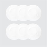 Conjunto De Pratos Fundos Duralex Opaline 6 Peças