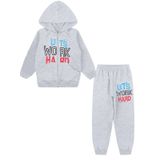 Conjunto Moletom Infantil Felpudo Masculino Com Jaqueta E Calça