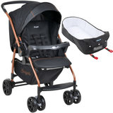 Carrinho De Bebe Passeio Moises Ninho Burigotto Rio K Cobre