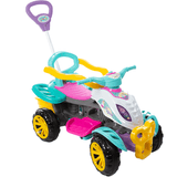 Carrinho De Passeio E Pedal Maral Quadriciclo Menina 30kg