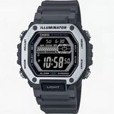 Relógio Casio Cinza Digital Masculino Mwd-110h-8bvdf