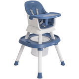 Cadeirinha De Alimentação Portatil Kiddo Vanilla 12 Em 1 Azul