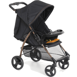 Carrinho De Bebe Berço Passeio Galzerano San Remo Preto Cobre