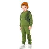 Conjunto Moletom Infantil Piftpaft Felpudo Com Touca