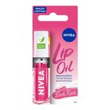 Hidratante Labial Nivea Lip Oil Pink 5,5ml