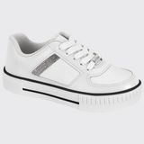 Tênis Infantil Meninas Casual Conforto Molekinha 2565.111.9569 - Branco - 30
