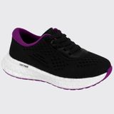 Tênis Sport Infantil Meninas Casual Conforto Molekinha 2580.101.29093 - Preto/preto - 32