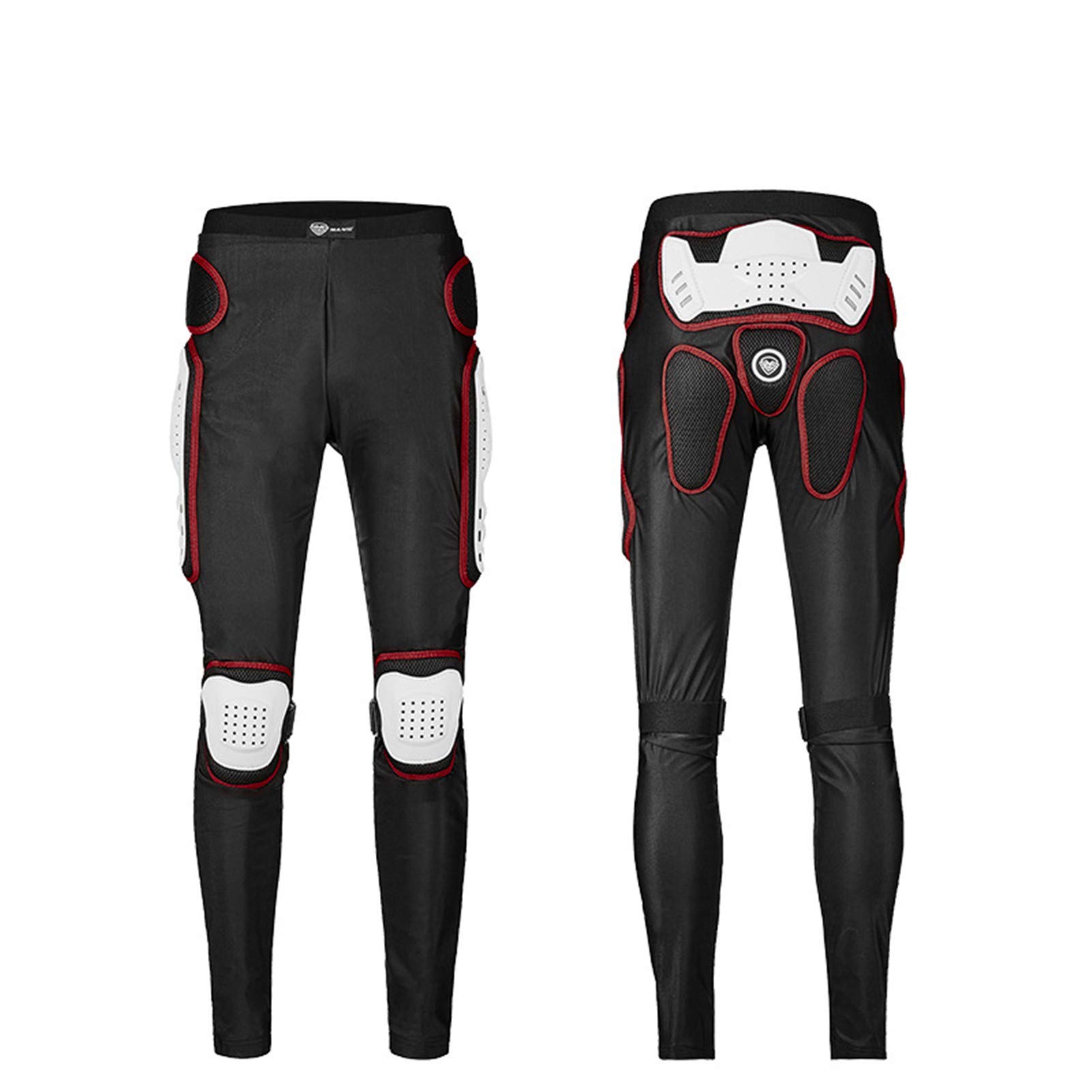 Calça De Proteção Para Motociclismo Xinni Motocross Racing Preta/vermelha