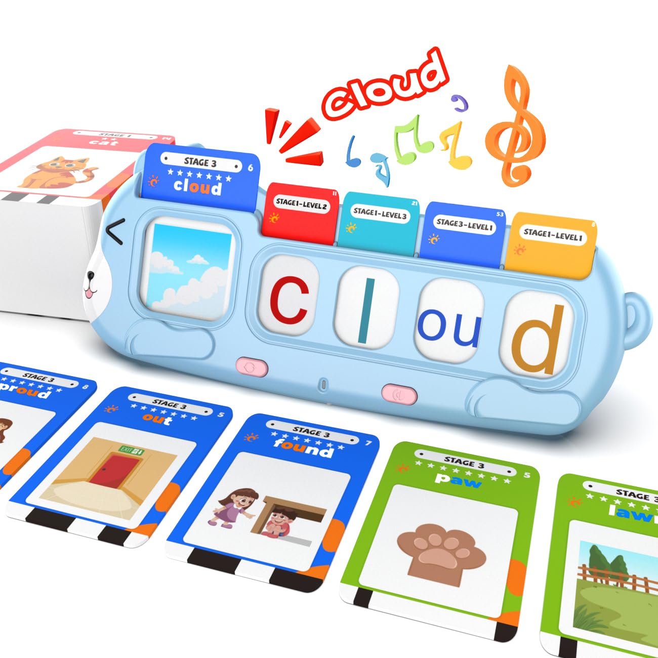 Phonics Flash Cards Qutz Talking Phonics Mastering 3-8 Anos