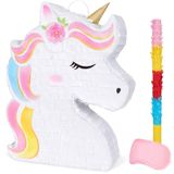 Suprimentos De Festa Piñata Wernnsai Unicorn Para Aniversário De Meninas