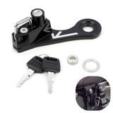 Capacete De Motocicleta Lock Guaimi Anti-theft Para Gêmeos Bonneville