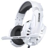 Fone De Ouvido Para Jogos Bengoo Pro Para Ps4 Ps5 Pc Xbox One - Branco