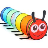 Tenda Dobrável Colorida Play Tunnel Moncoland Kids De 6 Pés
