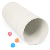 Tenda Crawl Tunnel Moncoland Kids Com Couro De Cor Neutra