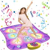 Tapete De Dança Sunlin Dance Pad Com Luzes Led Para Meninas De 3 A 10 Anos