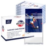 Suportes Magnéticos Para Cartões Belifun One Touch Sleeved-card X20