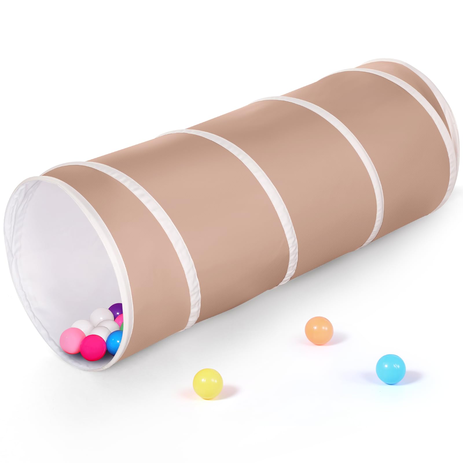 Jogue Tunnel Tent Moncoland Para Crianças Pequenas, Pop Up Crawl Tunnel