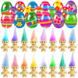 Ovos De Páscoa Pré-preenchidos Holydeck Vintage Lucky Dolls 24 Unidades