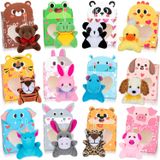 Caixas De Presente De Dia Dos Namorados Sofier, Pacote Com 24, Mini Brinquedos Para Animais