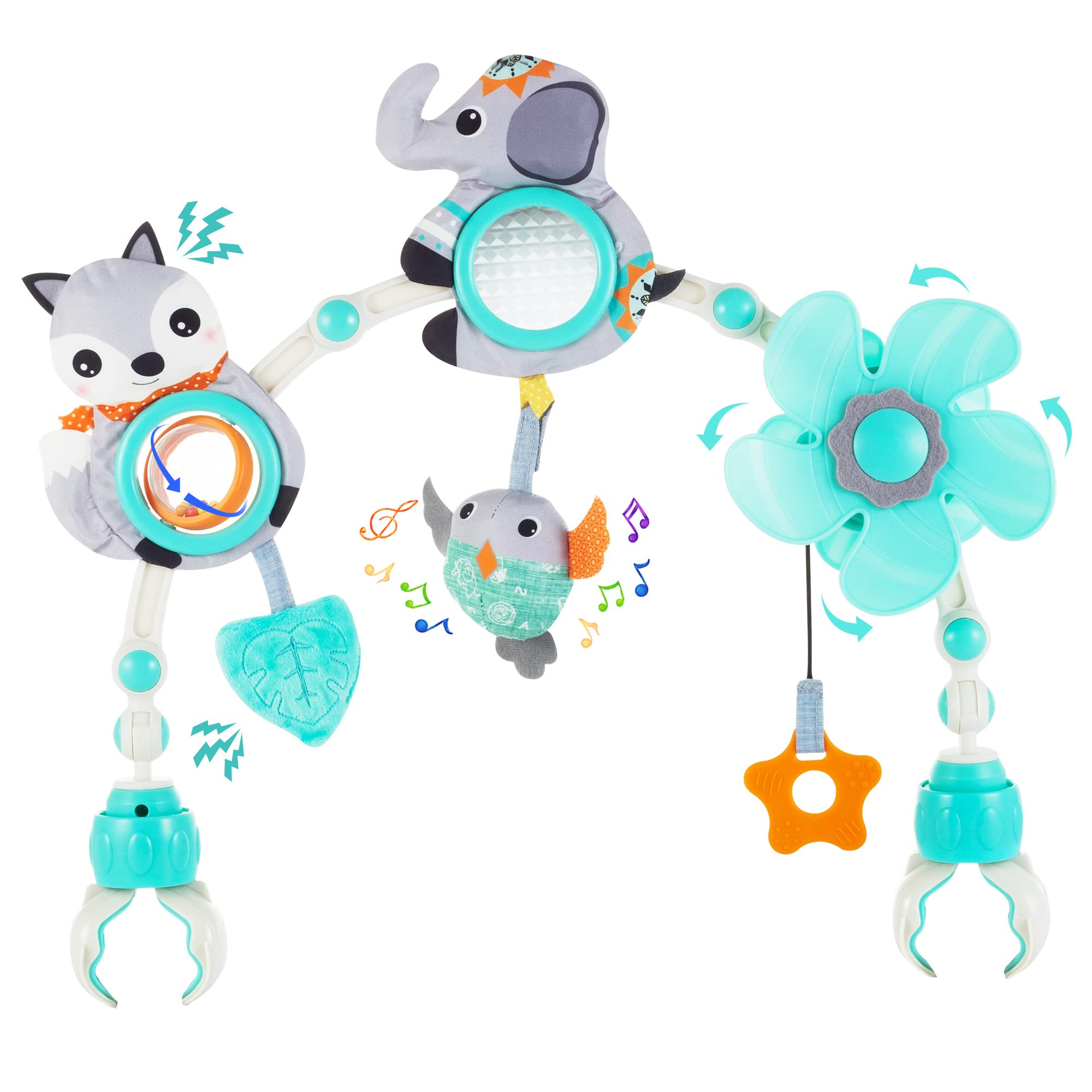 Bassinet Arch Toys Lynncare Ajustável Para Bebês E Crianças Pequenas