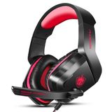 Fone De Ouvido Para Jogos Phoinikas H1 Para Ps4, Xbox One, Pc, Vermelho