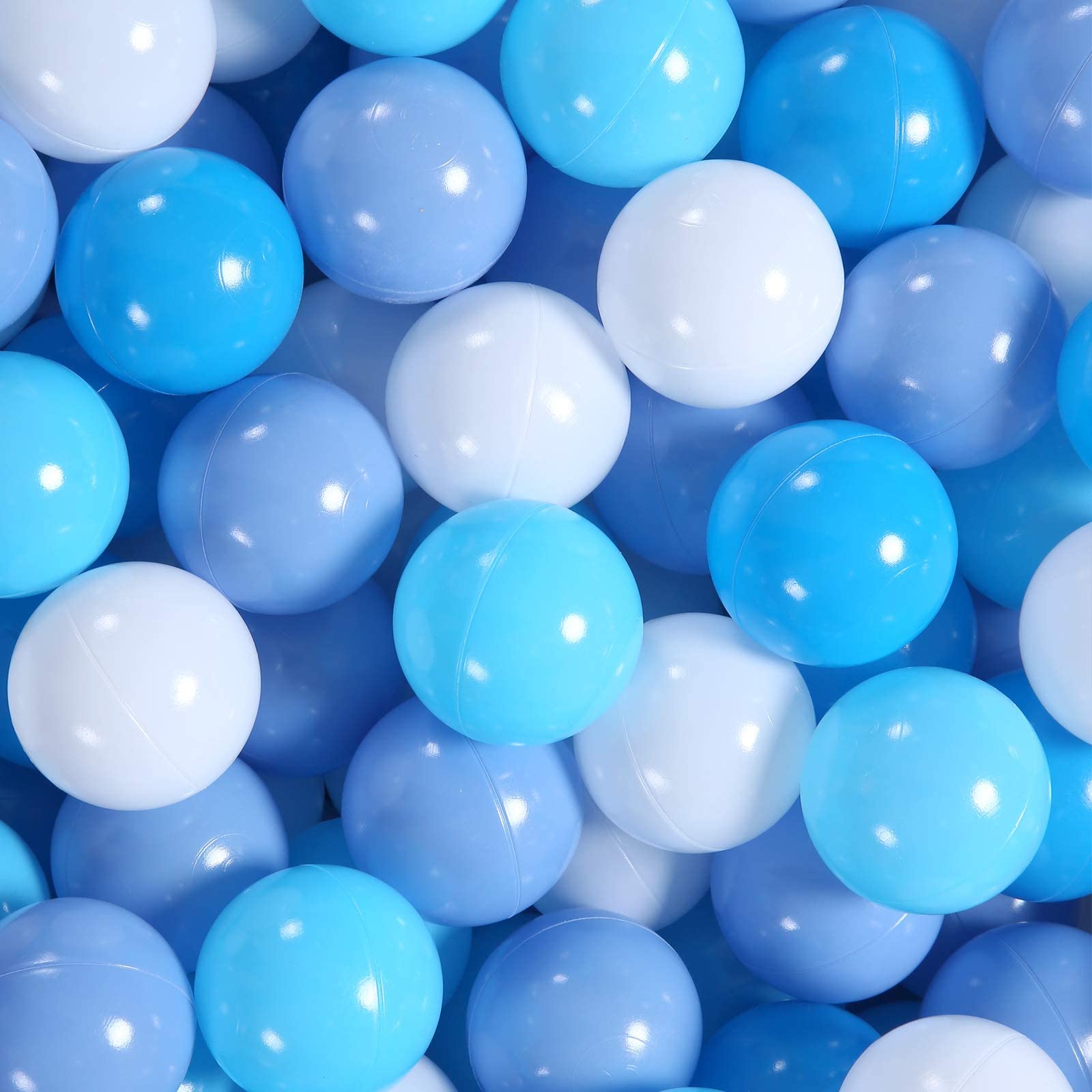 Bolas De Plástico Para Caixa De Bolas Gogoso 5,5 Cm 100 Unidades Com Saco De Armazenamento