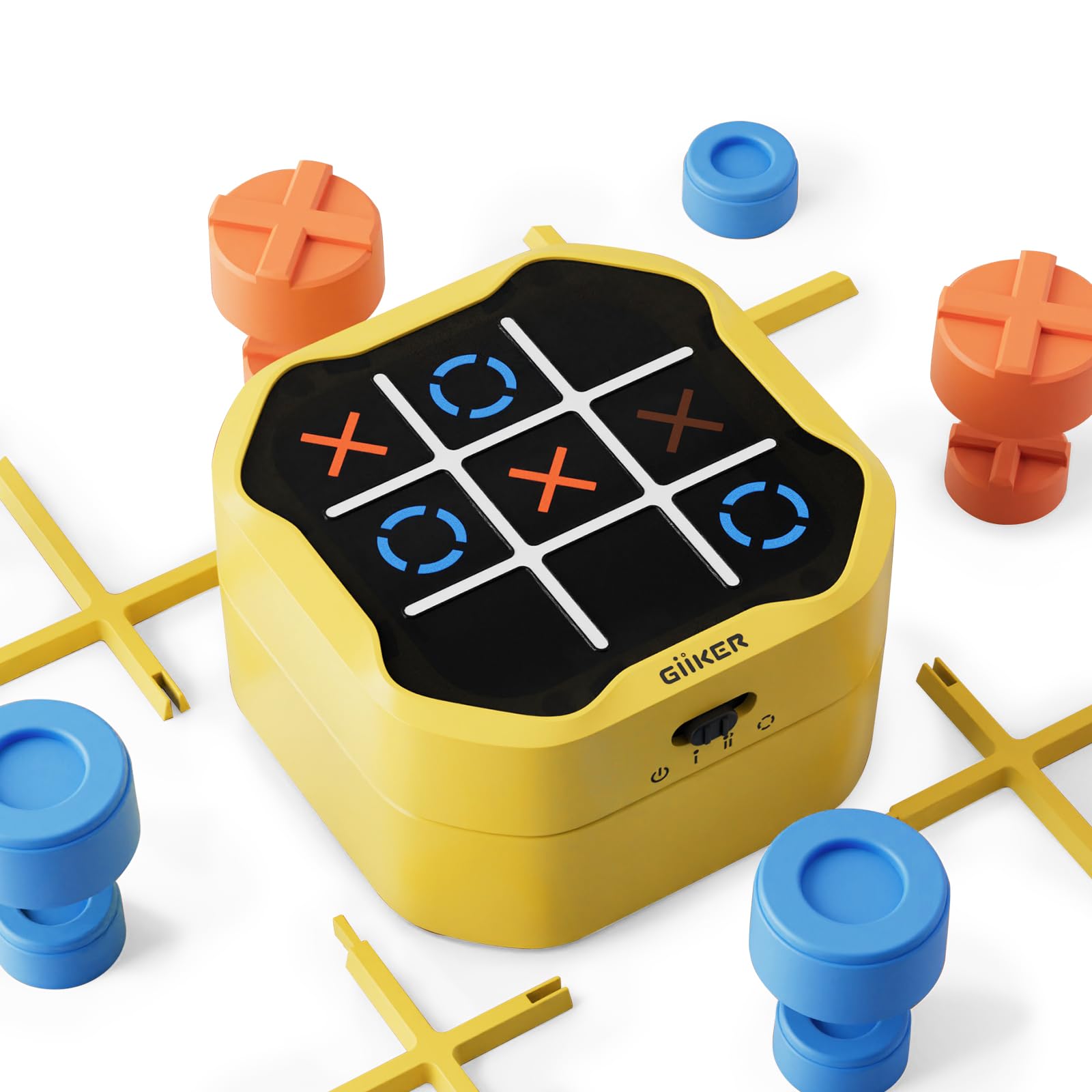 Consola De Jogos Giiker Tic Tac Toe Bolt 3 Em 1 Para Crianças E Adultos