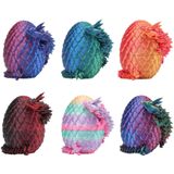 Ovos De Dragão Impressos Em 3d Com Dragão Dentro De Brinquedos De Páscoa X6