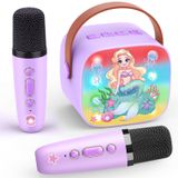 Máquina De Karaokê Webspidee Mermaid Mini Com Alto-falante Bluetooth