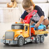 Caminhão De Reboque De Brinquedo Dwi Dowellin Para Meninos De 3 A 7 Anos Com Luzes E Sons