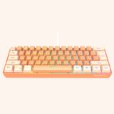 Teclado Para Jogos Snpurdiri 60% Rgb Retroiluminado Ultracompacto Mini