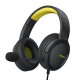 Fone De Ouvido Para Jogos Binnune Bg02 Com Microfone Para Xbox Ps4 Ps5 Pc Ns-amarelo