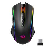 Mouse Sem Fio Para Jogos Redragon M914 10000 Dpi Rgb Preto