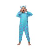 Fantasia Leadtex Child Blue Monster Sully Pijama Halloween M6-8