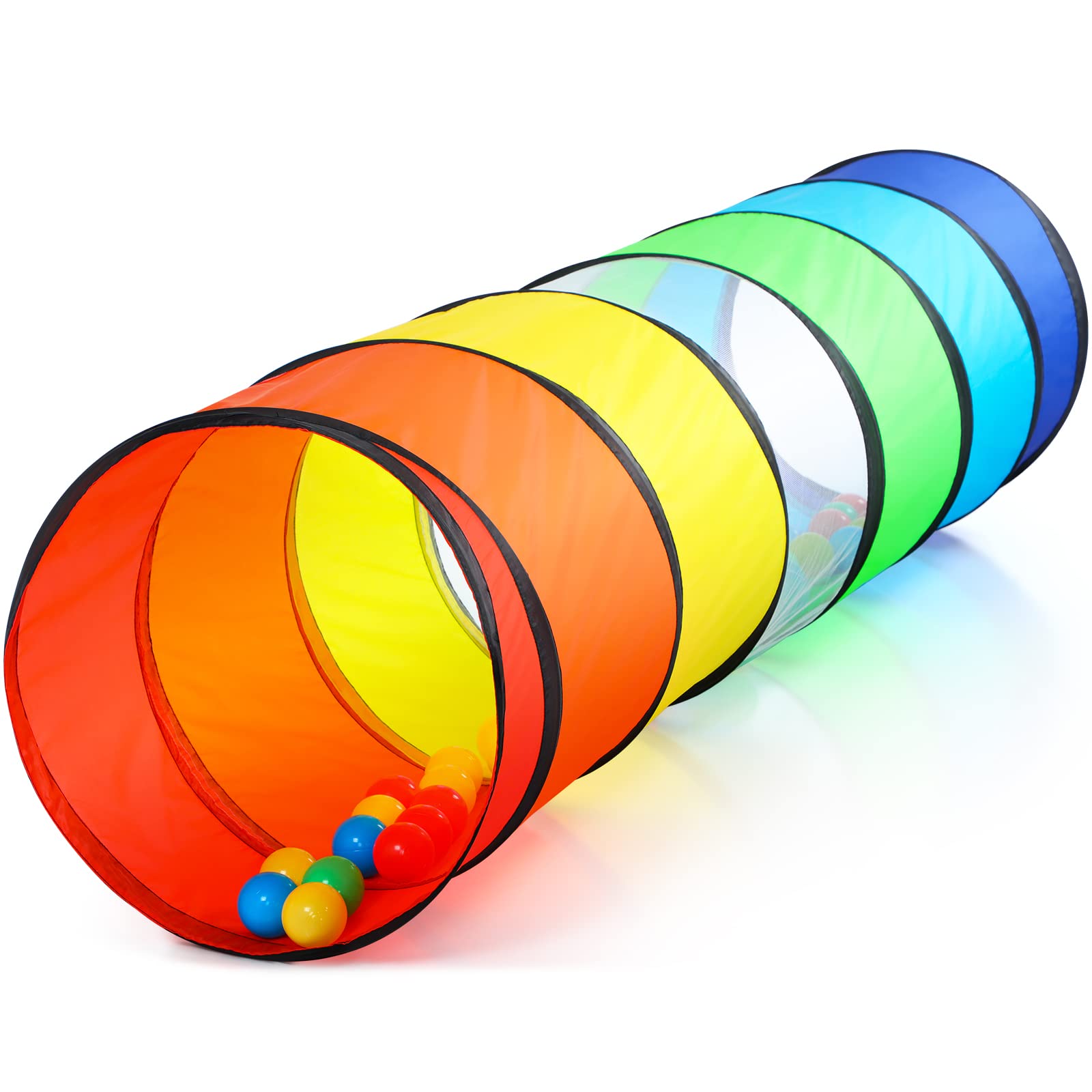 Jogue Tunnel Pigpen Kids Tunnel For Toddlers Rainbow