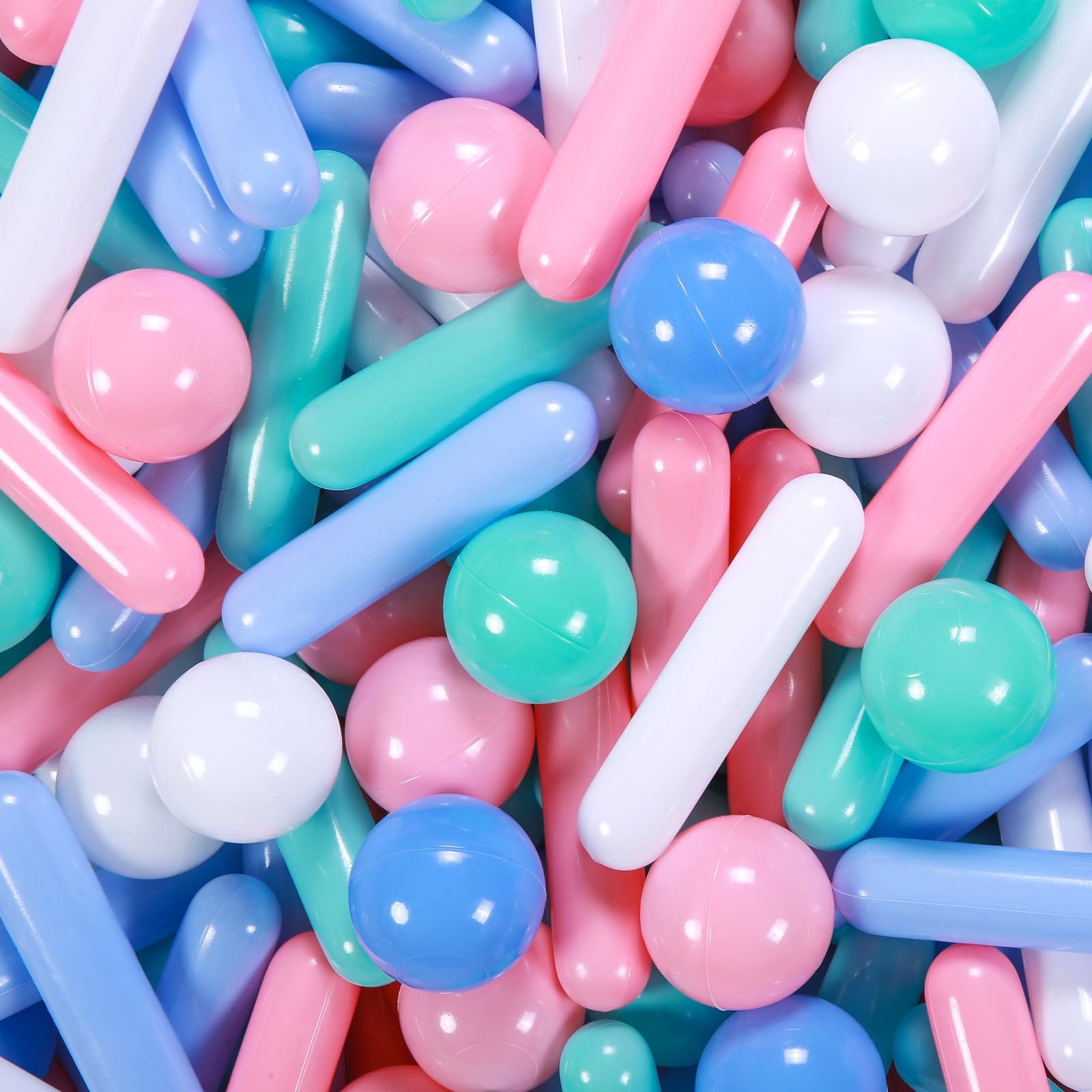 Ball Pit Balls Starbolo Macaron 120 Unidades Para Crianças E Bebês