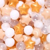 Ball Pit Balls Gogoso 100 Plástico À Prova De Esmagamento 5 Cores 5,5 Cm