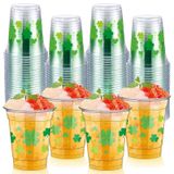 Copos De Plástico Foldtier St. Patrick&#39;s Day 350ml Shamrock X50