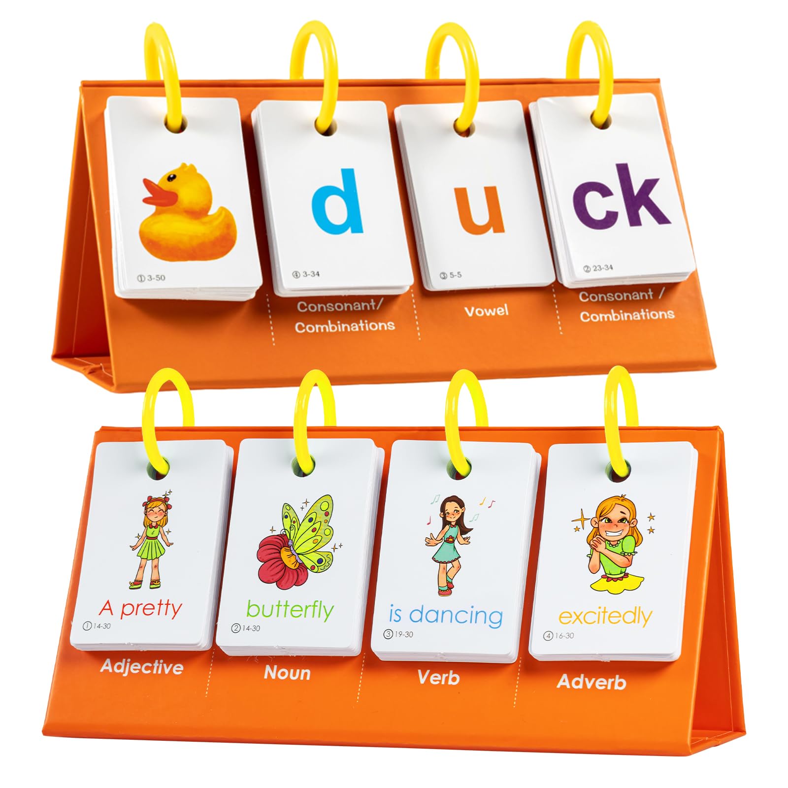 Phonics Flash Cards Sentence Building Alened For Kids