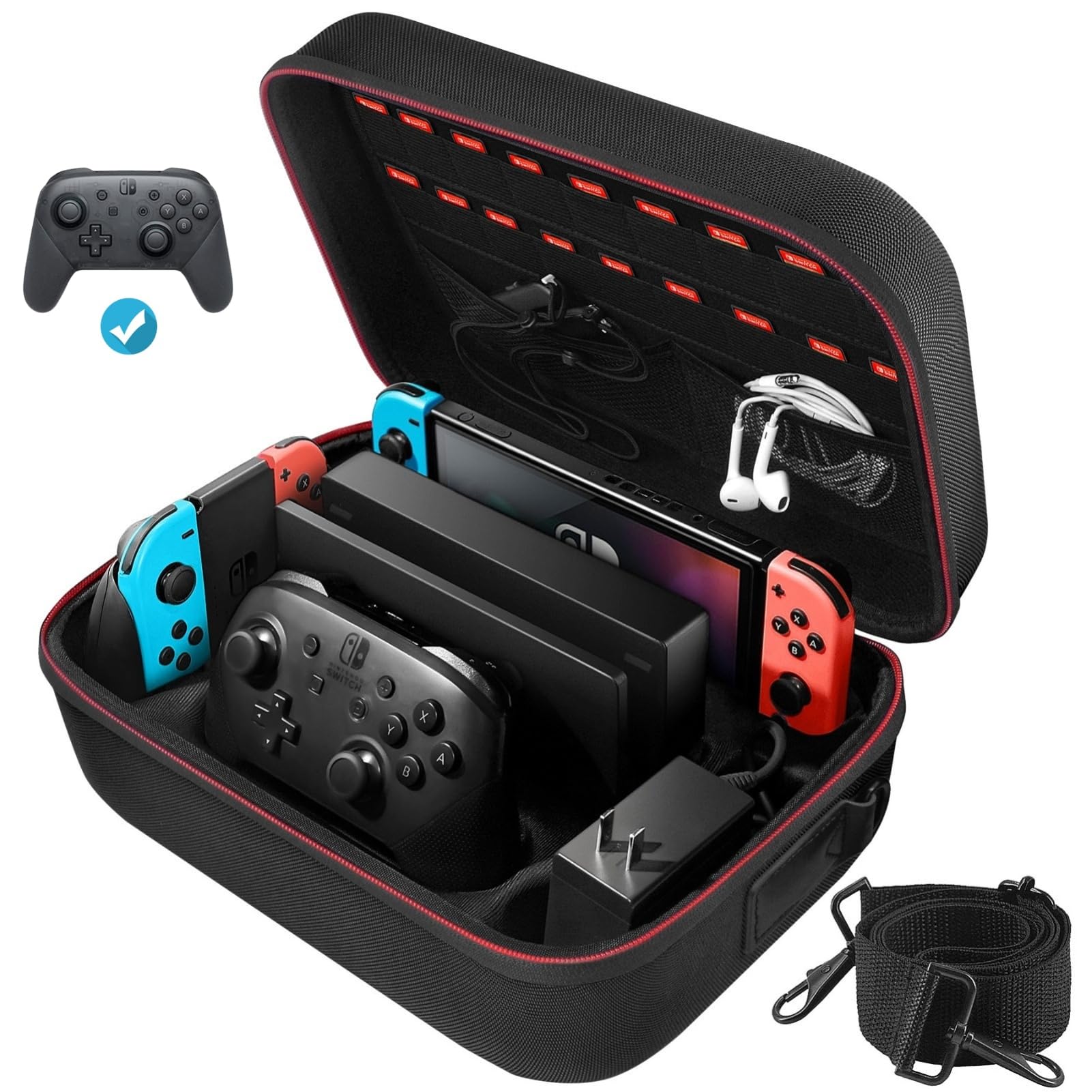 Bolsa De Viagem Para Nintendo Switch E Switch Oled Model