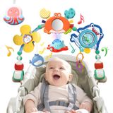 Carrinho De Bebê Musical Arch Qesfir Para Berço E Assento De Carro