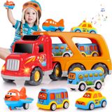 Caminhão Transportador Nicmore Toy Para Crianças De 2 A 4 Anos