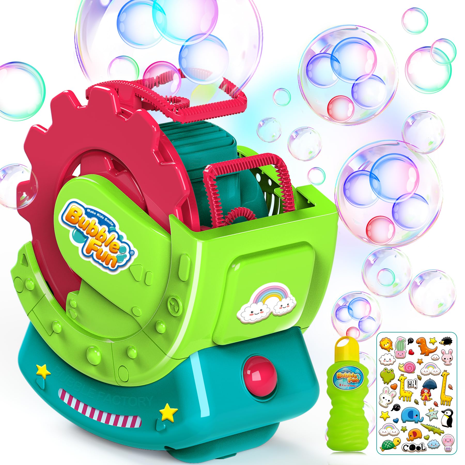 Bubble Machine Make Kids Smile Bubble Fun 6000 Bubbles