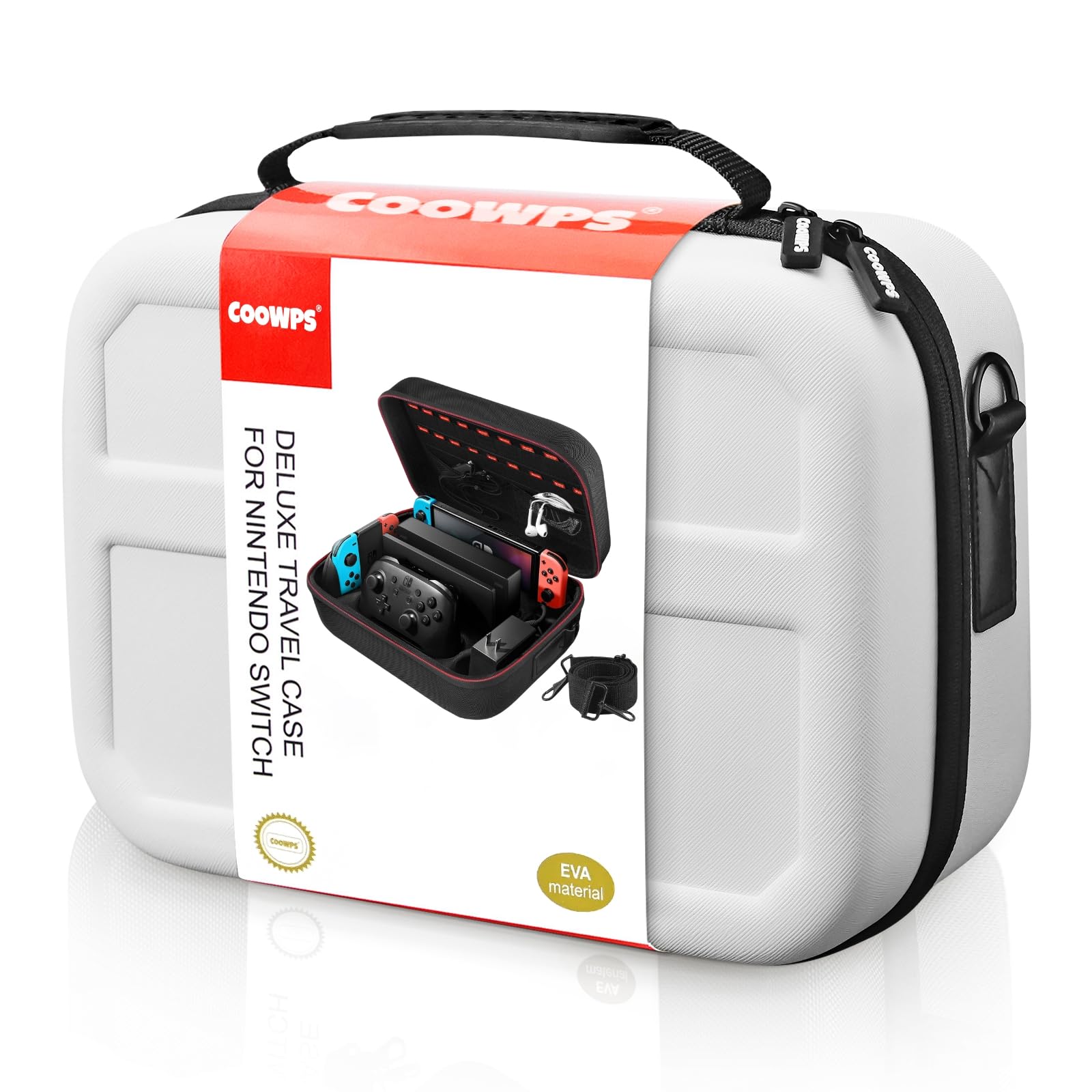 Estojo De Transporte Toennesen Para Nintendo Switch E Switch Oled