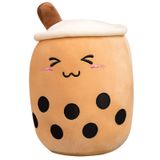 Almofada De Chá De Pelúcia Vhyhcy Cute Stuffed Boba Bubble, 50 Cm