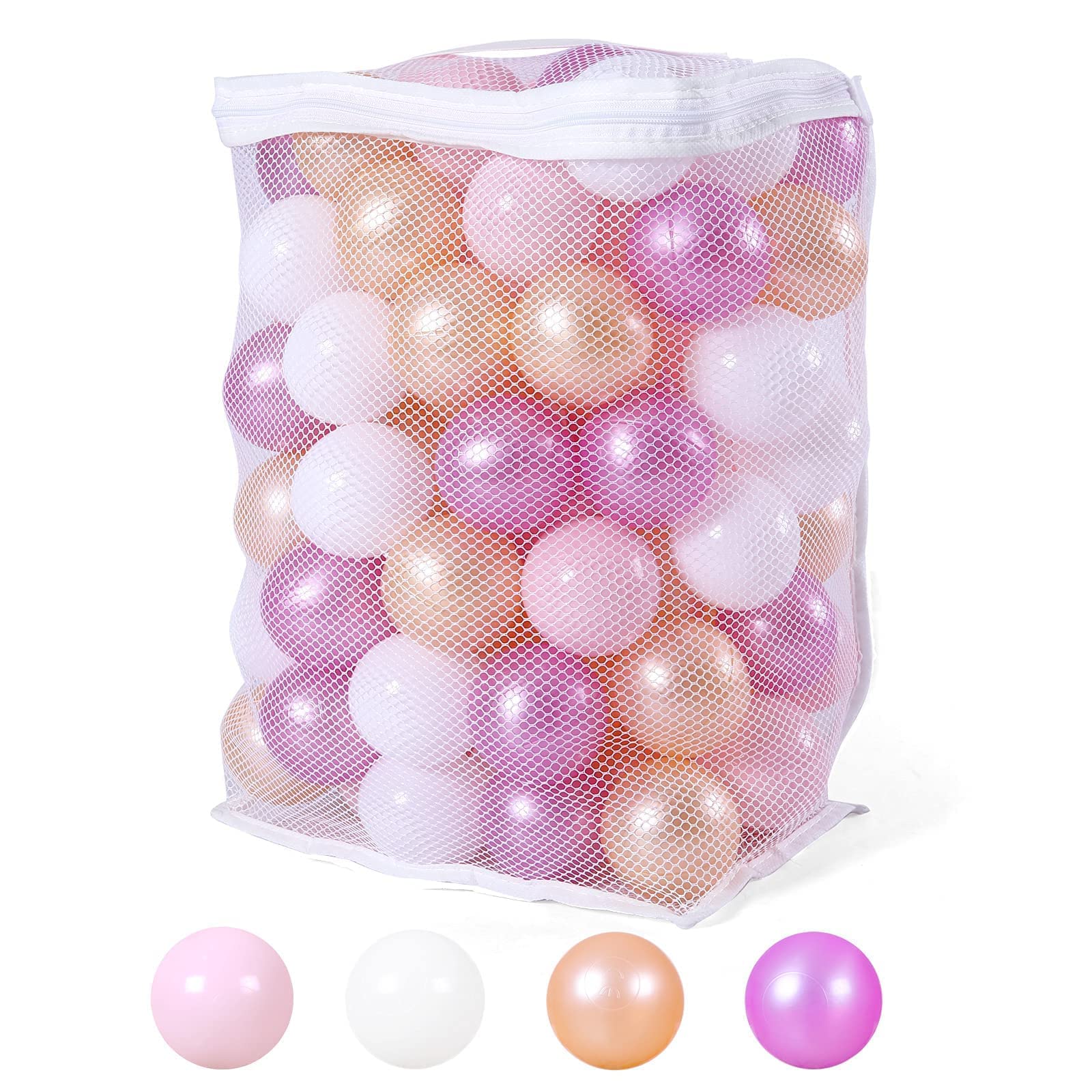 Ball Pit Balls Heopeis Ocean 5,5 Cm 100 Bolas Para Crianças
