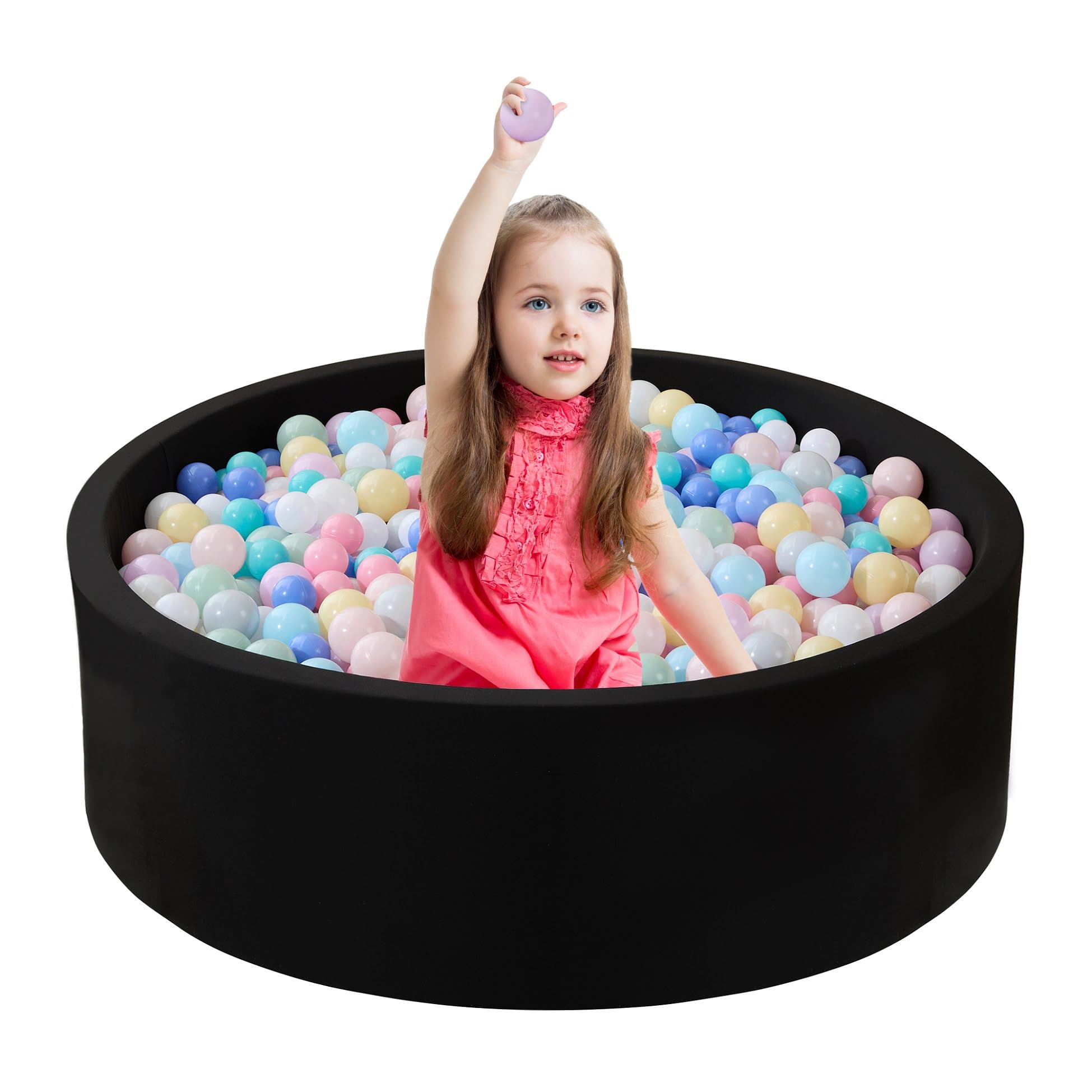 Foam Ball Pit Zedachica Para Crianças Pequenas Espuma Viscoelástica Macia