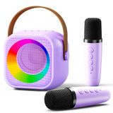 Máquina De Karaokê Bluetooth Portátil Niskite Com 2 Microfones