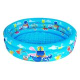 Piscina Infantil Big Summer 3 Anéis 122x30cm Pvc Azul Inflável