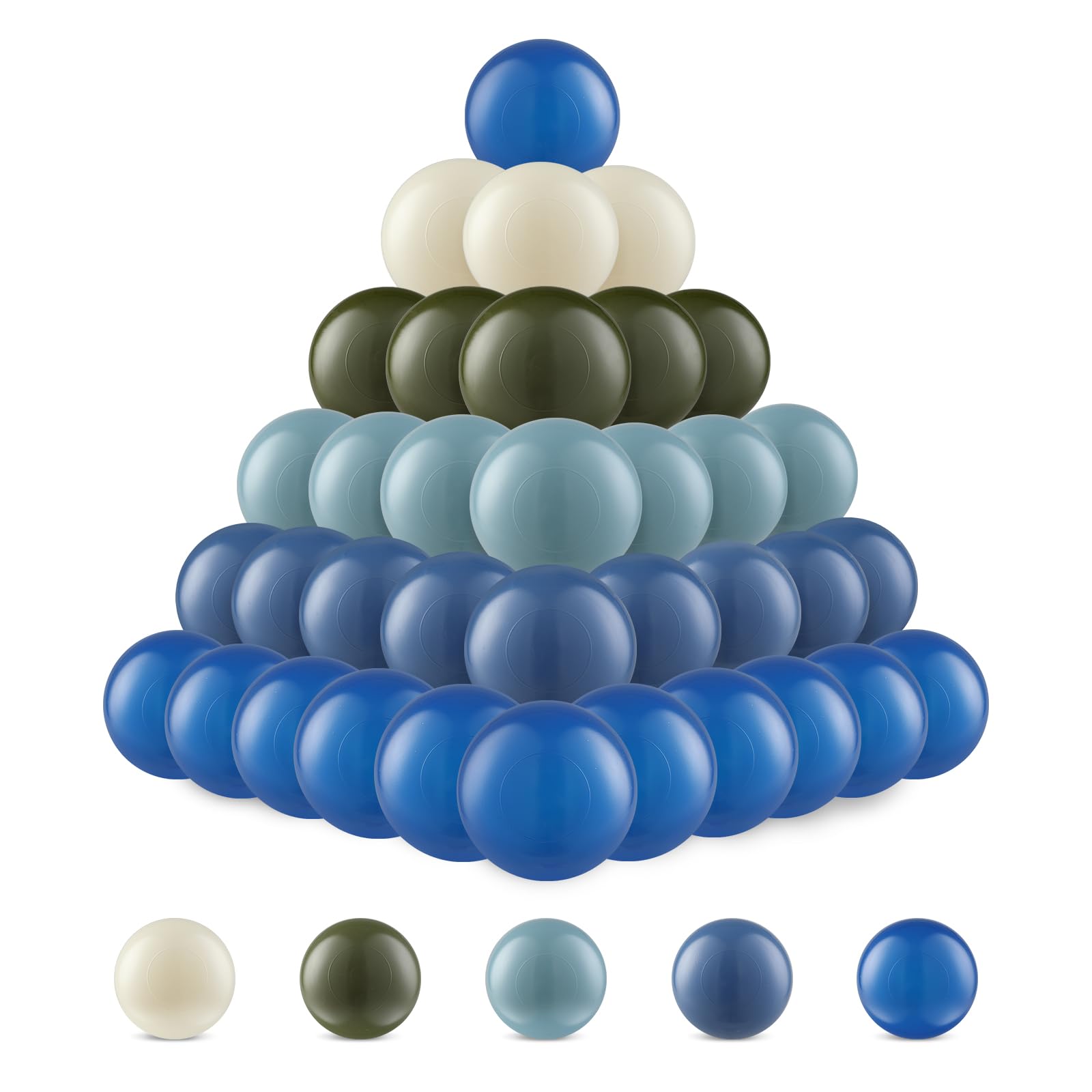 Ball Pit Balls 100 Peças De Bolas Infantis Para Crianças Com Bolsa